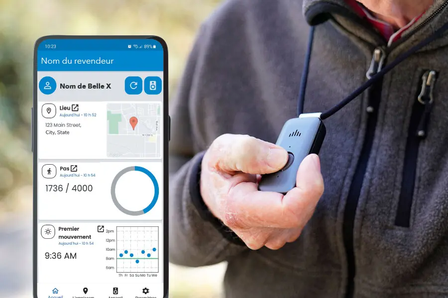 Application mobile pour aidants